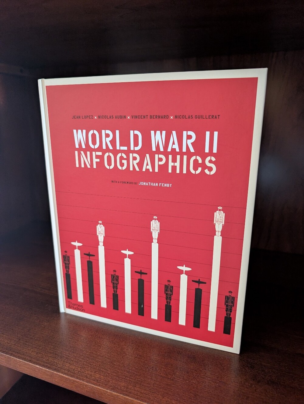 Coffee Table History Book World War II Infographics NEW by Jonathan Henby